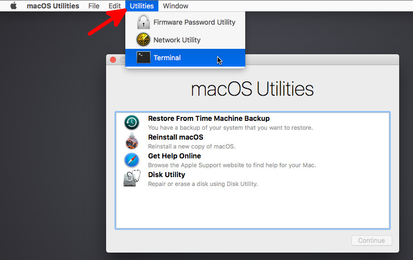 what is an example of a platform for mac os x utility